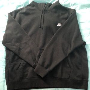 mens nike hoodie (black)